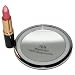 Floxite 10x Chrome Lighted Cosmetic Mirror with Suction Cups and Travel Pouch