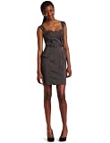 XOXO Juniors Corset Peplum Dress, Brown, 3/4