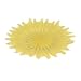Flower Plates Set of 2 - Yellow (17)