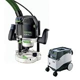 Festool OF 2200 EB Router + CT 33 E Dust Extractor Package