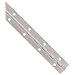 Stainless Steel 304 Continuous Hinge with Hole, Bright Annealed Finish