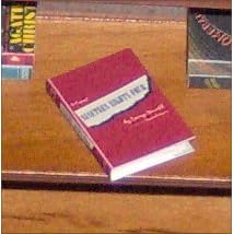 [DOLLHOUSE MINIATURE] Nineteen-Eighty-Four Red, George Orwell, 1949