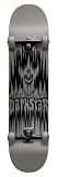 Darkstar Metal Silver Spike Mid Size Complete Skateboard (7.3 -Inch)