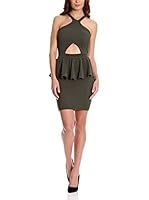 Rare London Vestido (Verde Militar)