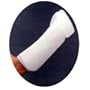 BMA White Cloth Taekwondo Forearm and Fist Pad Protector