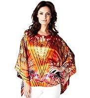 Per Una Speziale Pure Silk Sunset Print Kaftan