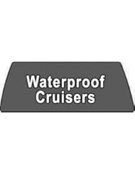 Automotive Parts and Accessories: 1999-2000 Porsche 911 Convertible/Carrera 2 Rubber Custom Small Cargo/Trunk Mat Waterproof Cruiser Mat Color: Grey - CruiserMats
