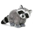 Bandit Raccoon Aurora Flopsie Plush Toy 12"