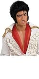 Elvis Wig And Glasses Set Sunglasses King Costume