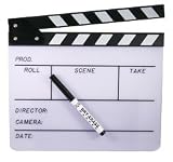 White Director's Clapboard