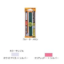 がまかつ(Gamakatsu) GAMAKATSU オリジナル シリコンスカート ホワイトマイカ&times;シルバー 0.6mm