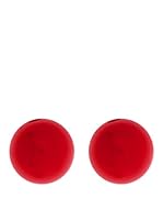 Silver One Pendientes Doble Coralina