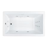 Jacuzzi DX50959WH Elara Acrylic 72-Inch by 42-Inch by 26-Inch Salon Spa, White Finish