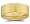 8 mm Plain Flat Comfort-Fit Men's Wedding Band in 18k Yellow Gold