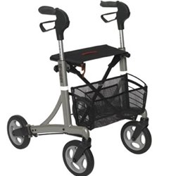 Dolomite Jazz Rollator Walker - 20 in Seat Height - D12140D12142