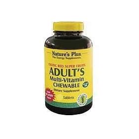 Natures Plus Adult's Exotic Red Fruit Chewable 60