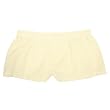 Seersucker Daisy Yellow Stripe Cotton Girl Boxers Mini Itty Bitty Shorts 1" Inseam, Covered elastic waist, 100% cotton,
