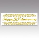 50th Anniversary Sign Banner