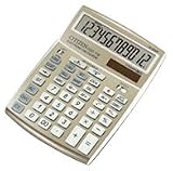 Citizen - Calculatrice de bureau ''Cost Manager'' grande dimension - Champagne