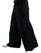 Thai-Baumwoll-Fischerhose, Yoga Hose schwarz [C,512] / Yogahosen, Fisherman Hosen Baumwolle