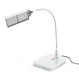 48 LED Flexible Neck Desk Lamp, 7 Watt Touch Switch Table Reading Light, 2402