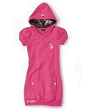 Baby Phat Girls Ombre Flocked Art Knit Dress