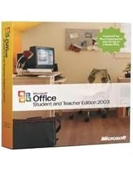 Microsoft Office Student and Teacher Edition 2003 (Old Version) (Cd-rom) By Microsoft Software
