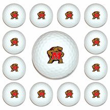 Maryland Terrapins Golf Ball Pack Dozen)