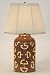 Designer Tole Caddy Handpainted with Stirrups Motif