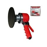 6" Inch Dual Action Air Sander Orbital Red