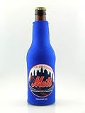 New York Mets Beer Bottle Koozies | Mets Neoprene Bottle Suit with Zipper