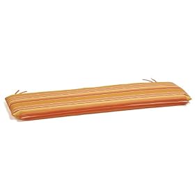 5' Bench Cushion - Dolce Mango by Garden Benches