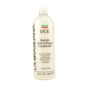 La-Brasiliana Due Keratin & Collagen Conditioner - 1000ml/33.8oz