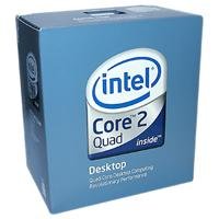 Intel Core 2 Quad Q6600 Box Kentsfield CPU Core 2 Quad 2400 MHz Socket 775 FCLGA 1066 FSB 8192 KB