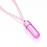Power Bullet MiVibe 22 Pearl Necklace with Detachable 3-Speed Power Bullet, Pink Necklace/Pink Bullet