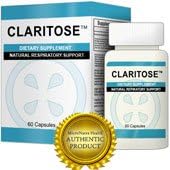Claritose Allergy Relief Sneezing, Coughing, and Itching (5) Bottles (60 Capsules ea)