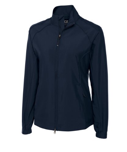 Cutter & Buck Women's WindTec Astute Full Zip Windshirt Navy Bl XXXL