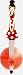 Pylones Lady Manicure Nail File w/ Suction Cup for Mounting - Red Dress