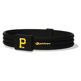 Phiten MLB Authentic Bracelet, Pittsburgh Pirates