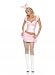 Sexy Playboy Vinyl Bunny Costume W/Garter Skirt