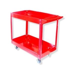 2 Tier Red Mechanics Tool Service Cart 2 Tier Red Mechanics Tool Service Cart
