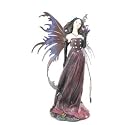 Night Fairy in Long Purple Dress