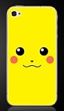 PIKACHU from Pokemon iPhone 4 Skin Decals #1 x2 Image of PIKACHU from Pokemon iPhone 4 Skin Decals #1 x2