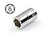 TEKTON 1/2 Inch Drive x 15 mm 6-Point Socket | 14290