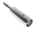 CBI AN423 Cable Adapter - XLR Male to 1/4 Inch Male