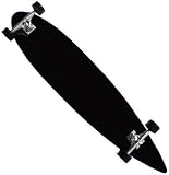 MOOSE Black Longboard Complete 9 x 43 Pintail Blank