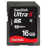 SECURE DIGITAL, 16GB, ULTRA II, 15MB