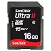 SanDisk 16GB Ultra II 15MB/s SDHC SD Card (SDSDH-016G, Bulk Packaging)