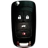 2010 10 Chevrolet Camaro Keyless Entry and Flip Key - 4 Button Models without Remote... by iKeyless