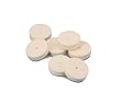 FELT WHEEL BUFFS 5/8" DIAMETER X 1/8" THICK SOFT BOX OF 24